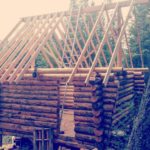 offgridwarrior log cabin