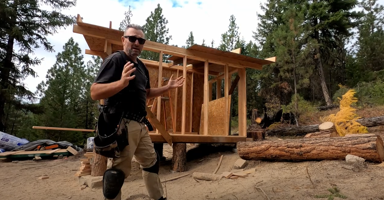 off grid survival cabin